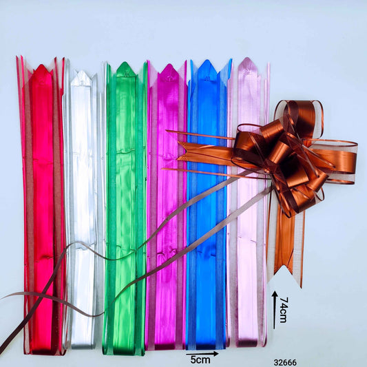 Moño Grueso Seda - 10 PC.