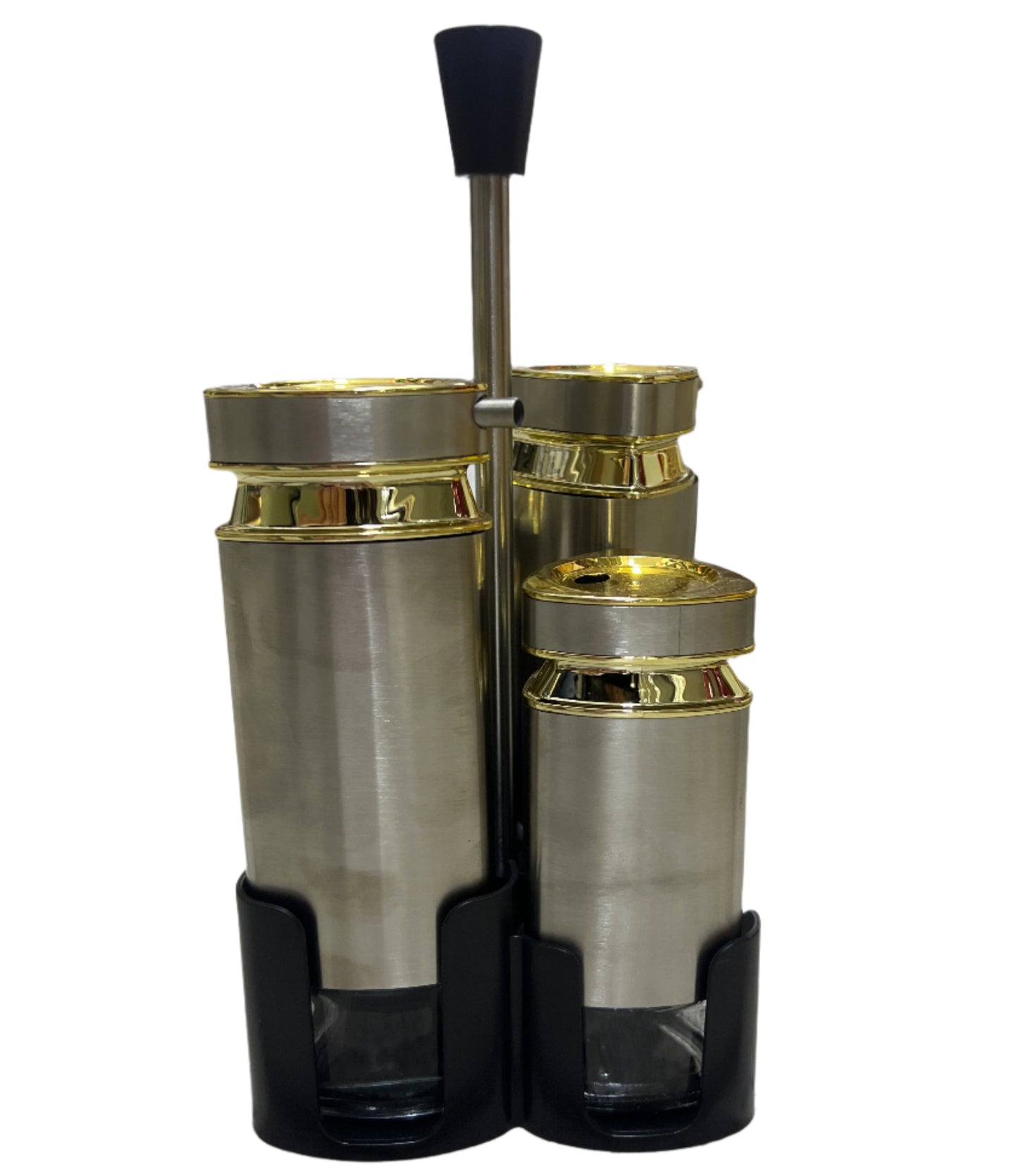 Porta Condimentos de vidrio 4pcs