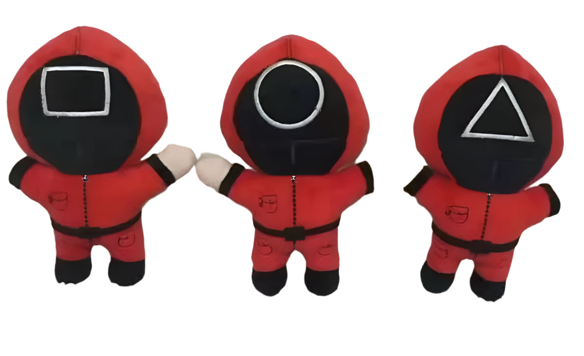 PELUCHE JUEGO DE CALAMAR 25CM MUSICAL 33235