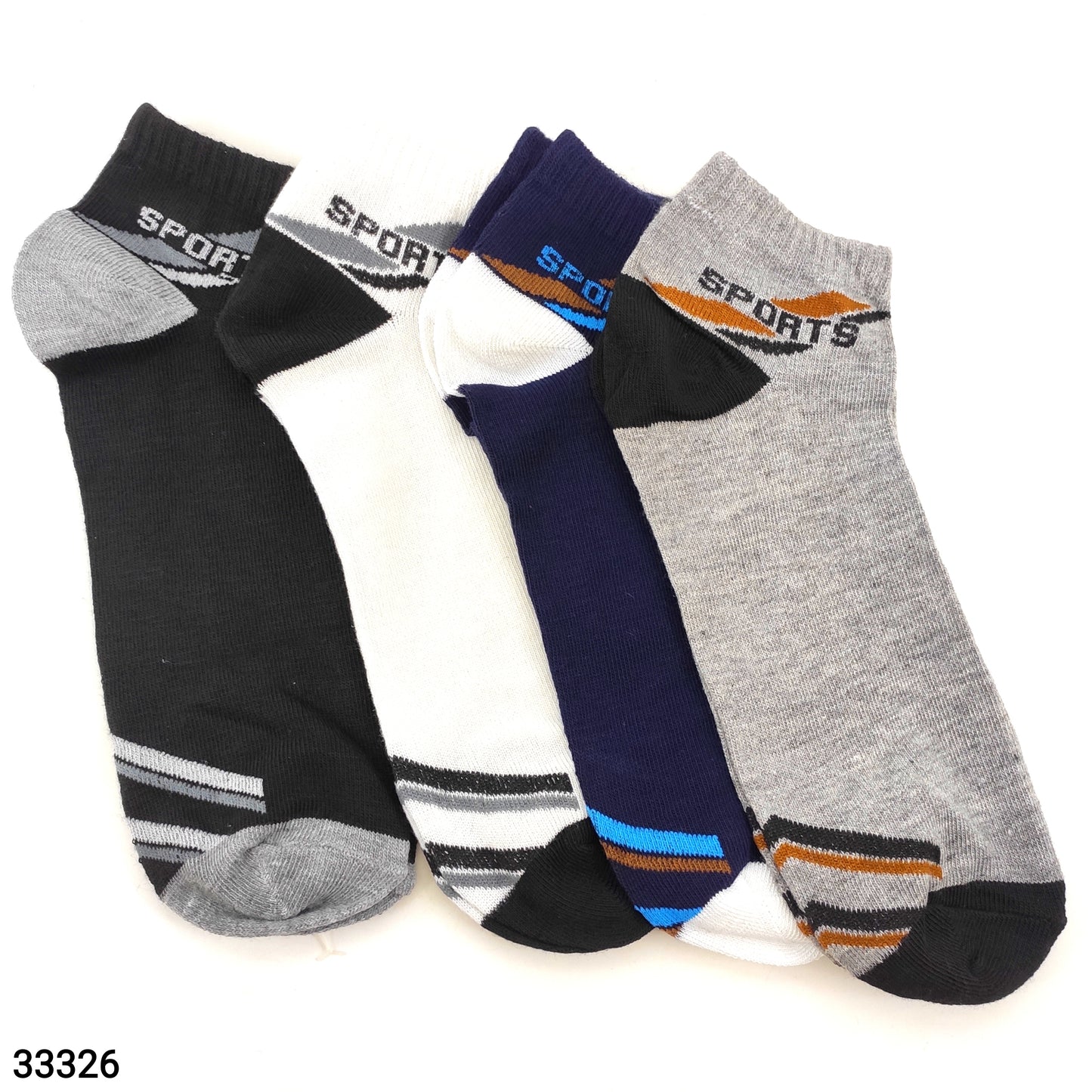 Media Masculino sport - 12 pares