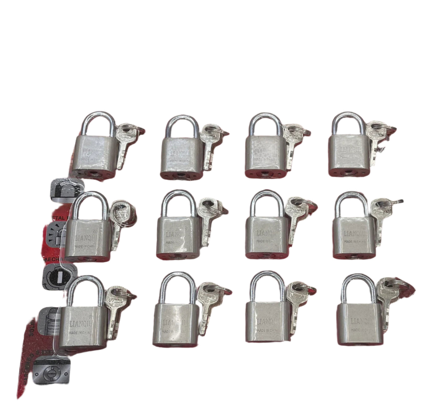 Candado 12 unidad 40mm*12 33723