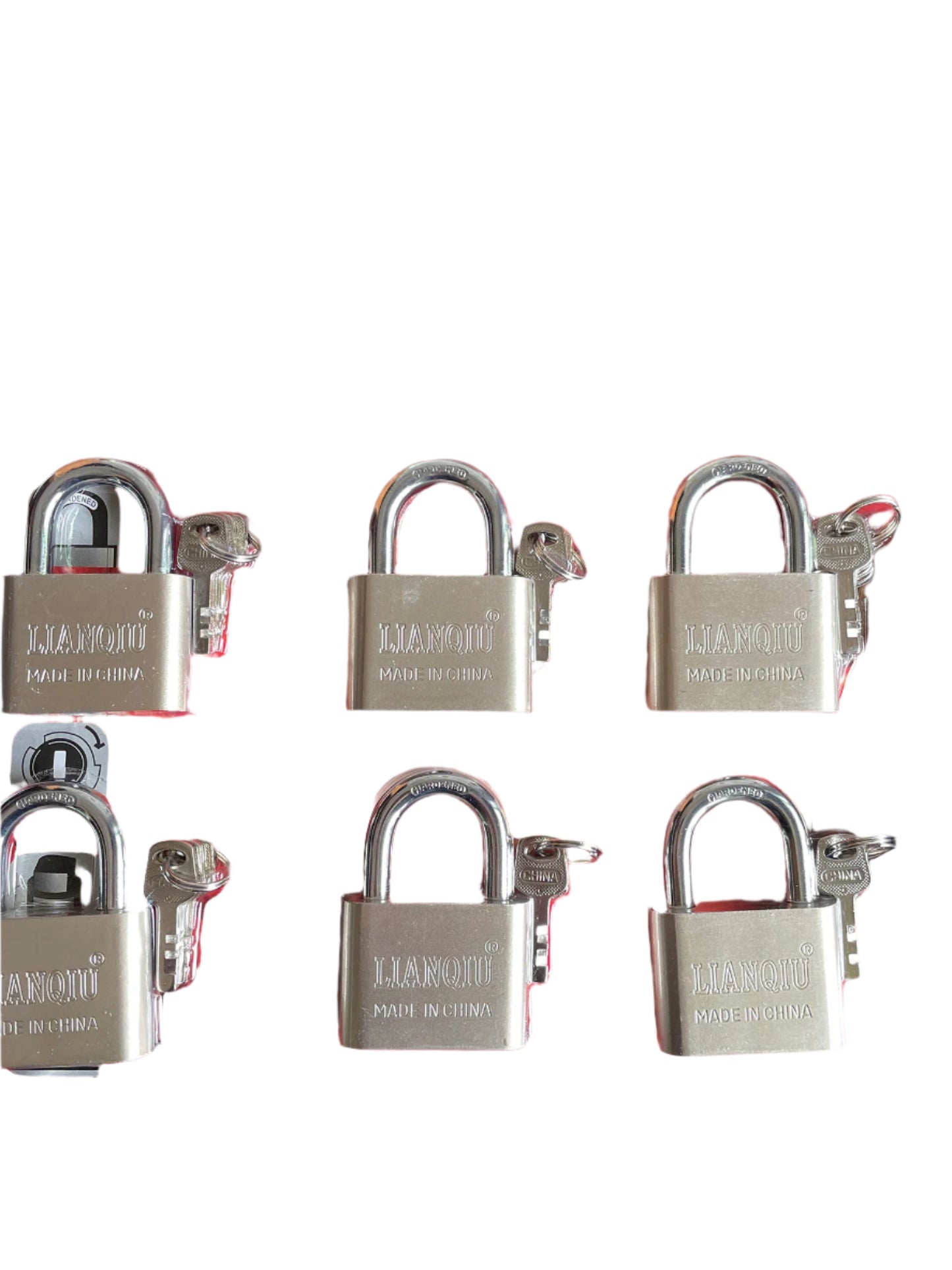 Candado 6pieza 60mm 33724