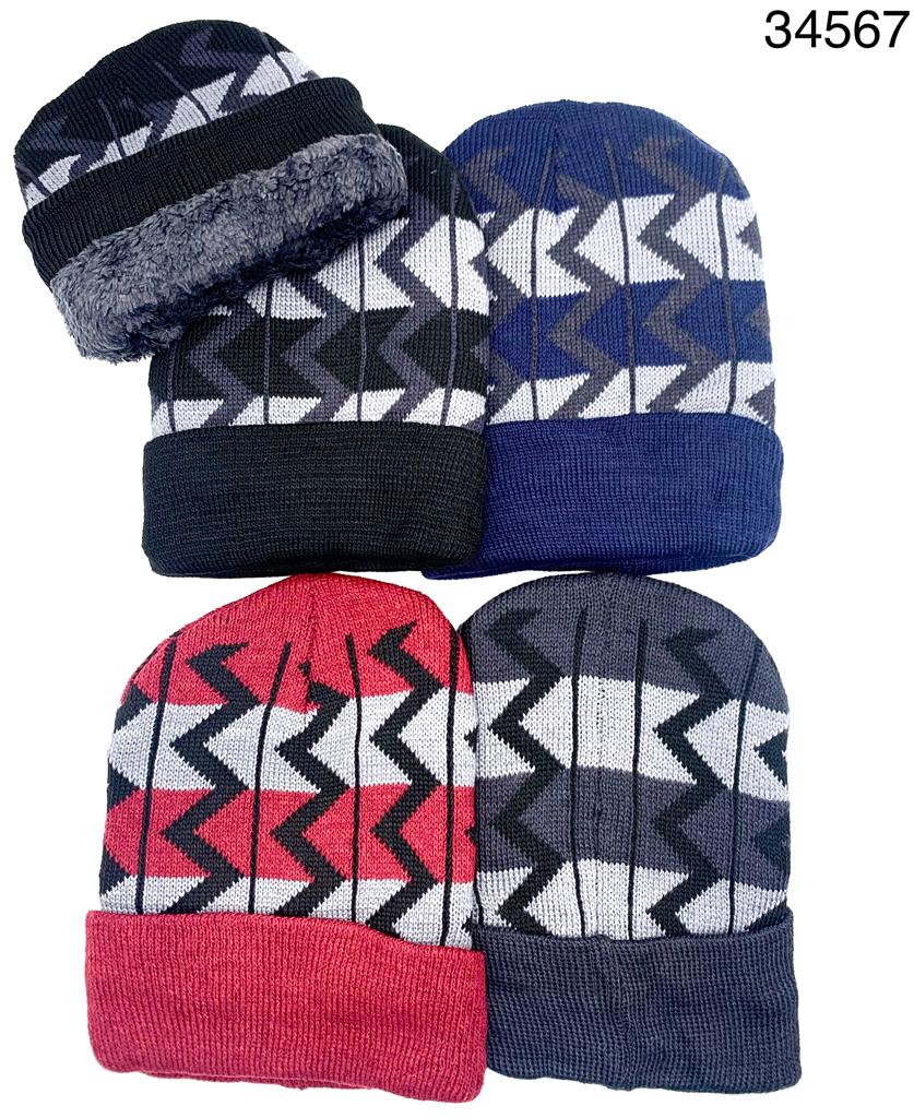 Gorra con pelo