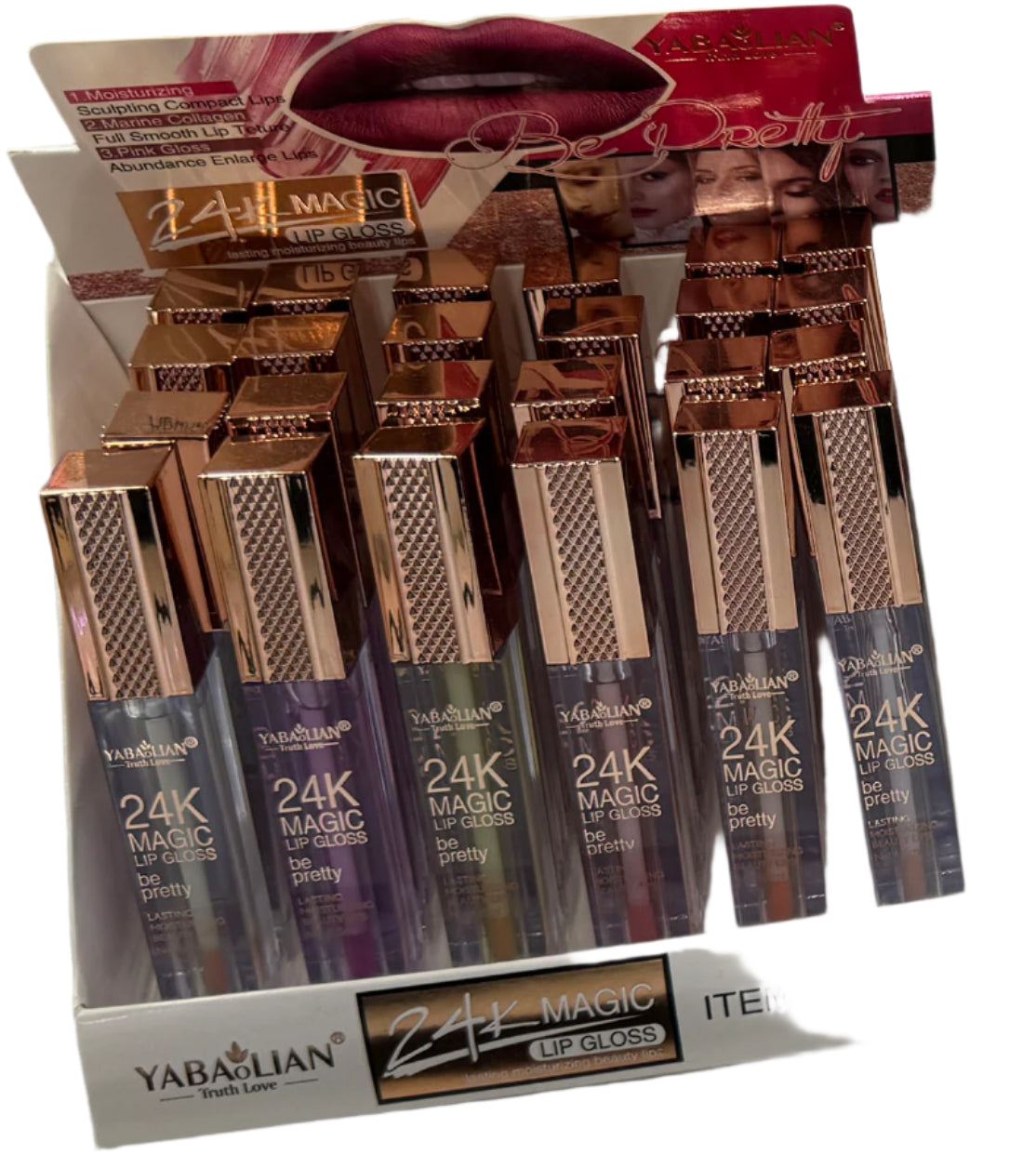 Labial gloss magic 24k