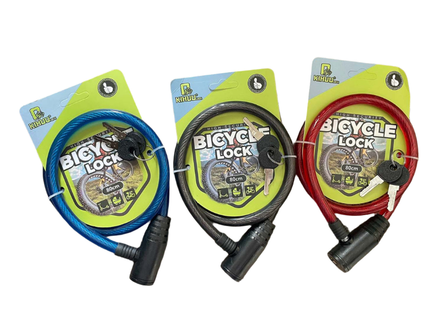 Candado para bicicleta 80cm 35911