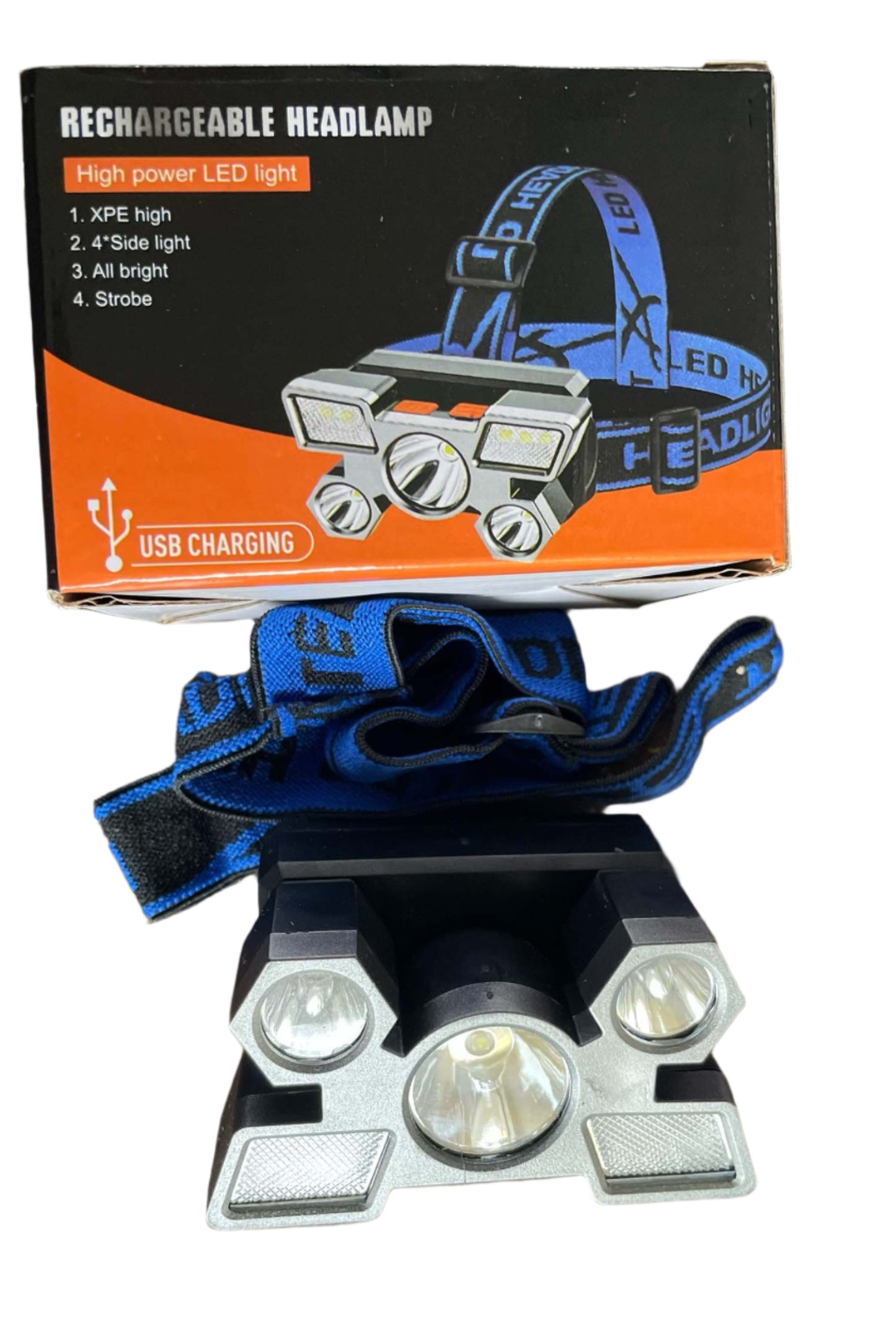 LINTERNA P/CABEZA RECARGABLE 35954