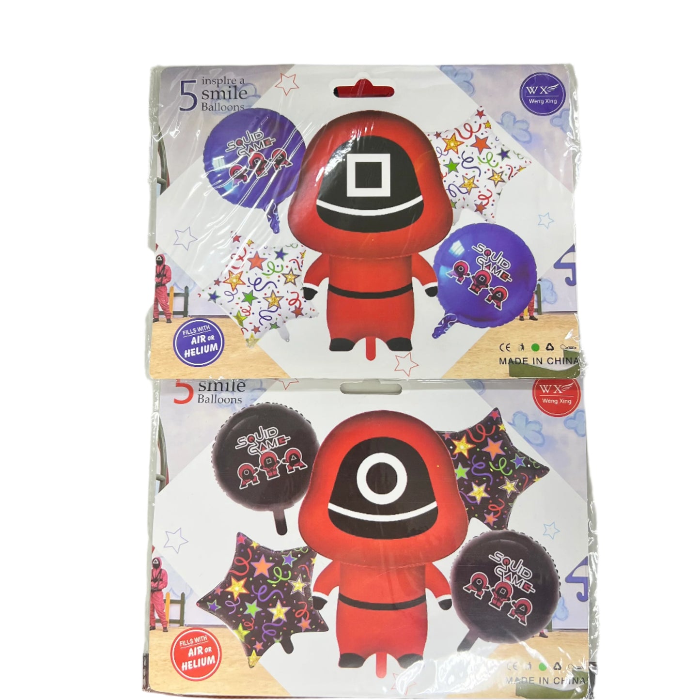 Globo Calamar 5pcs