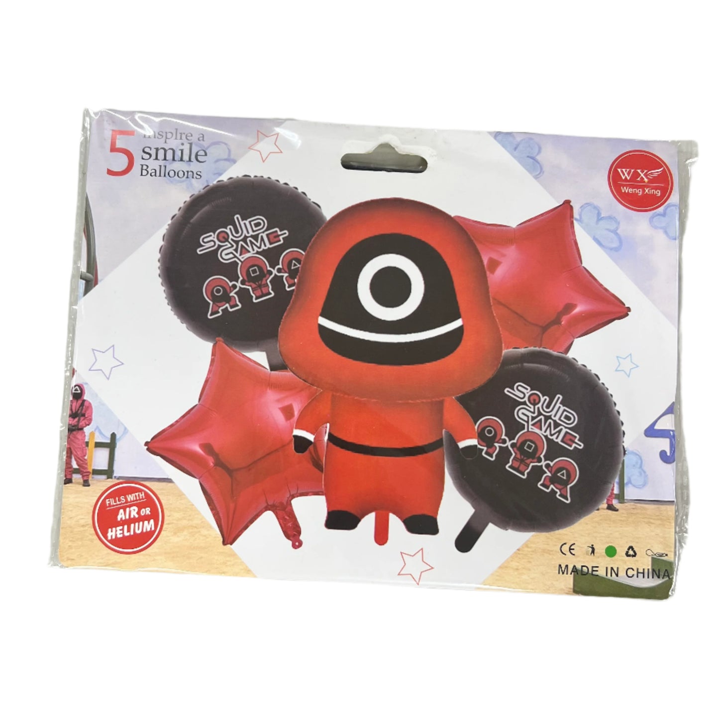Globo Calamar 5pcs