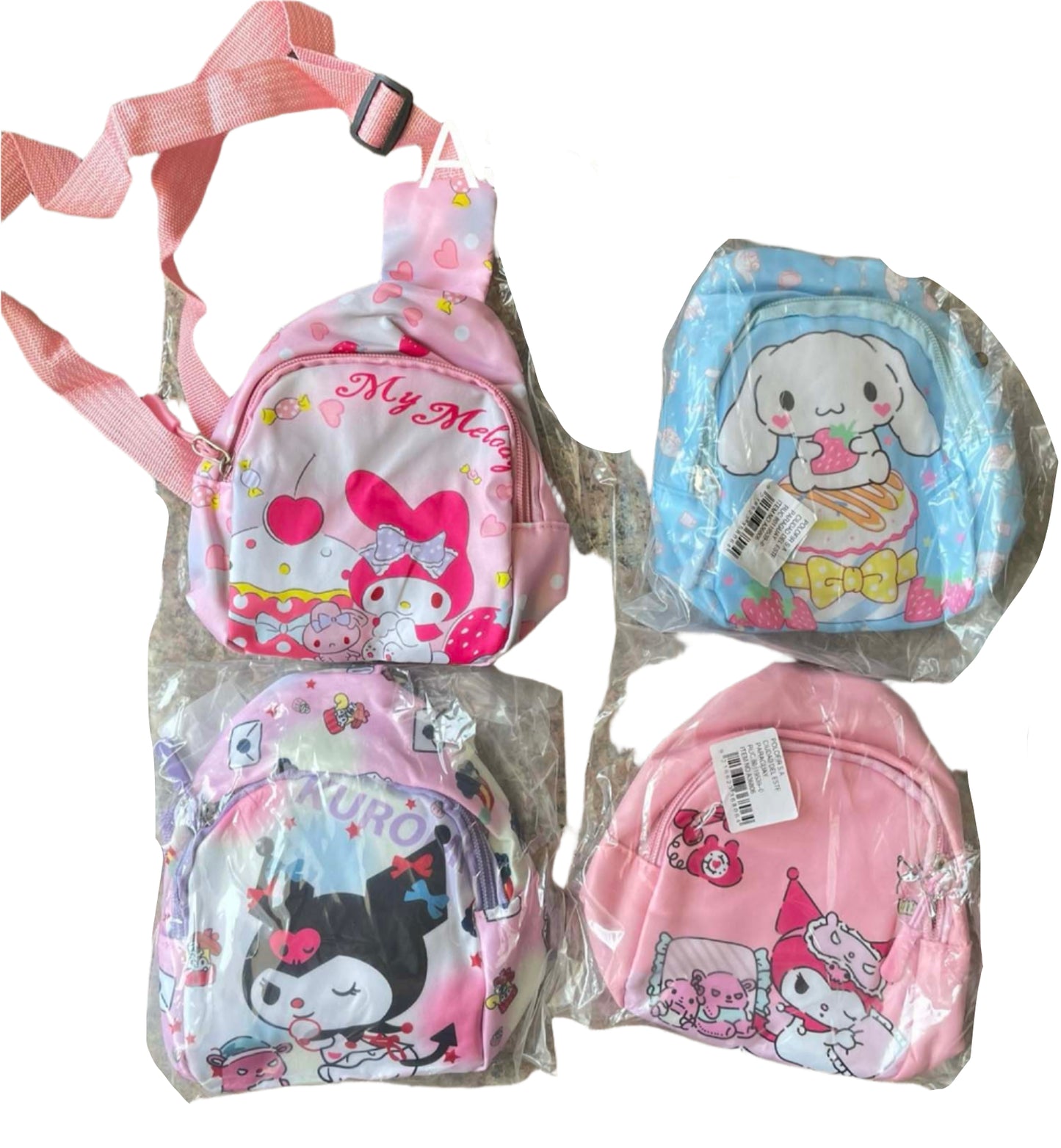 Mochila infantil kuromi 7" -36806