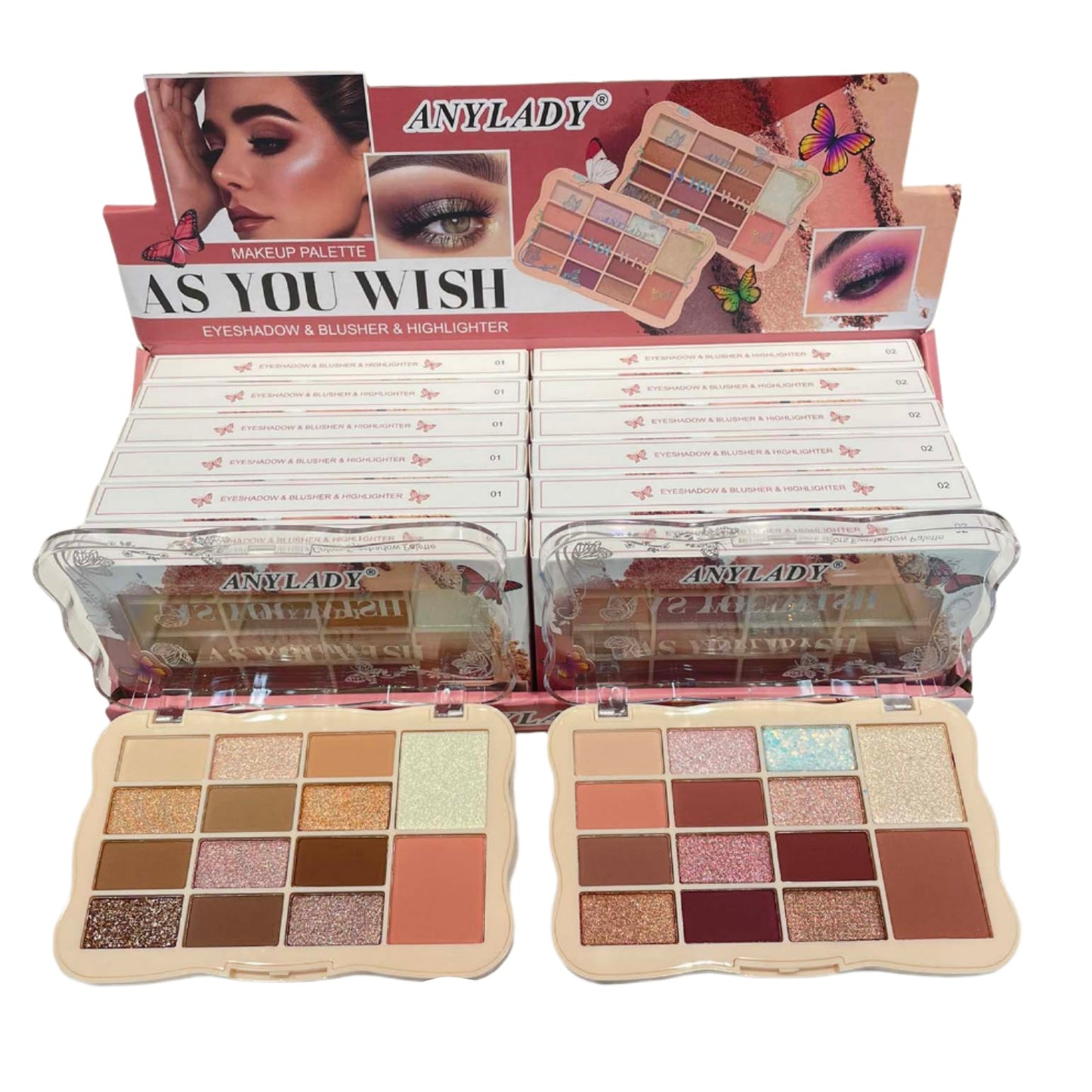 Paleta de Maquillaje - 14 tonos