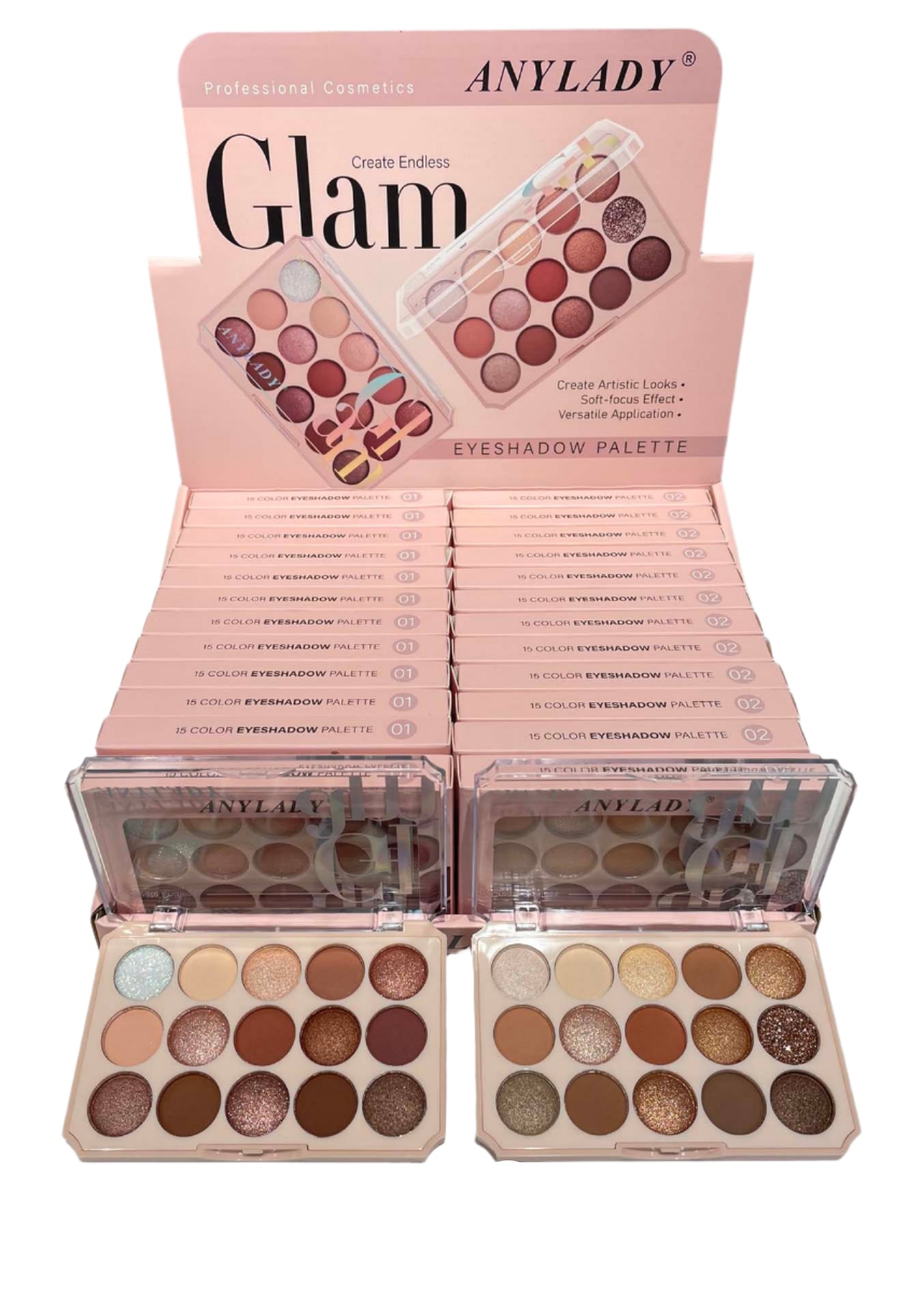 Maquillaje sombras-AnyLady 37329