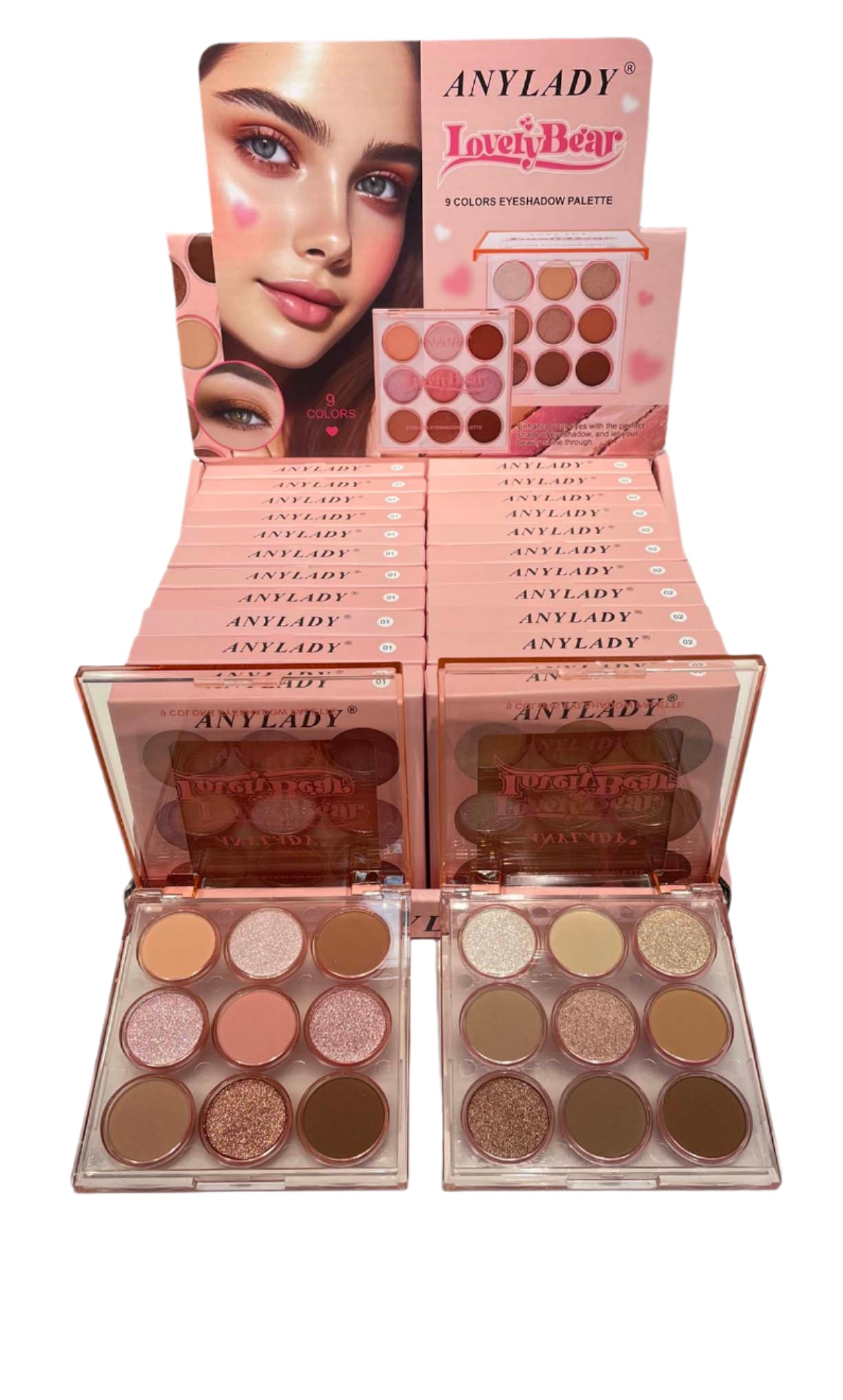 Maquillaje sombras-Anylady 37333