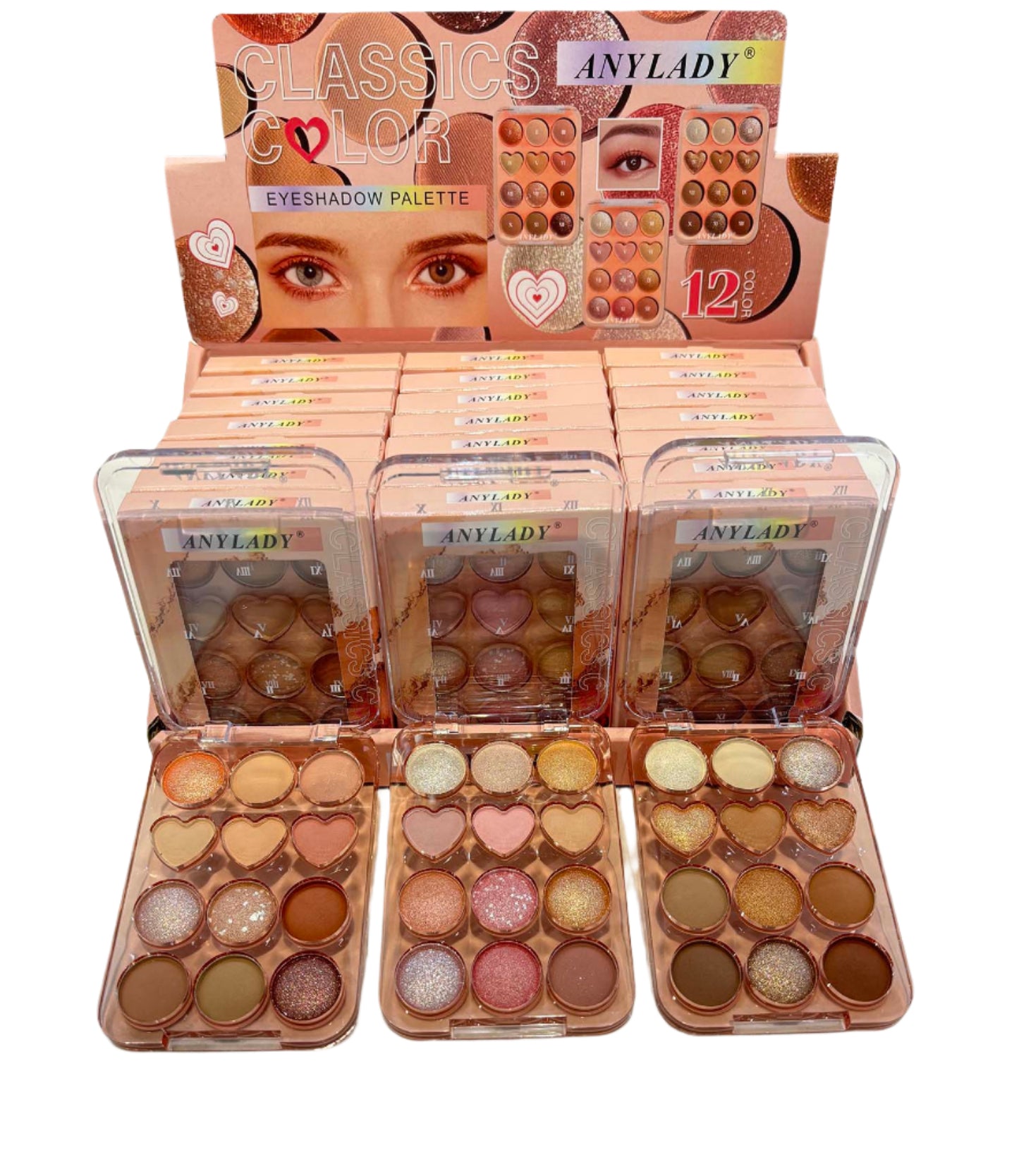 Maquillaje sombras-Anylady 37336