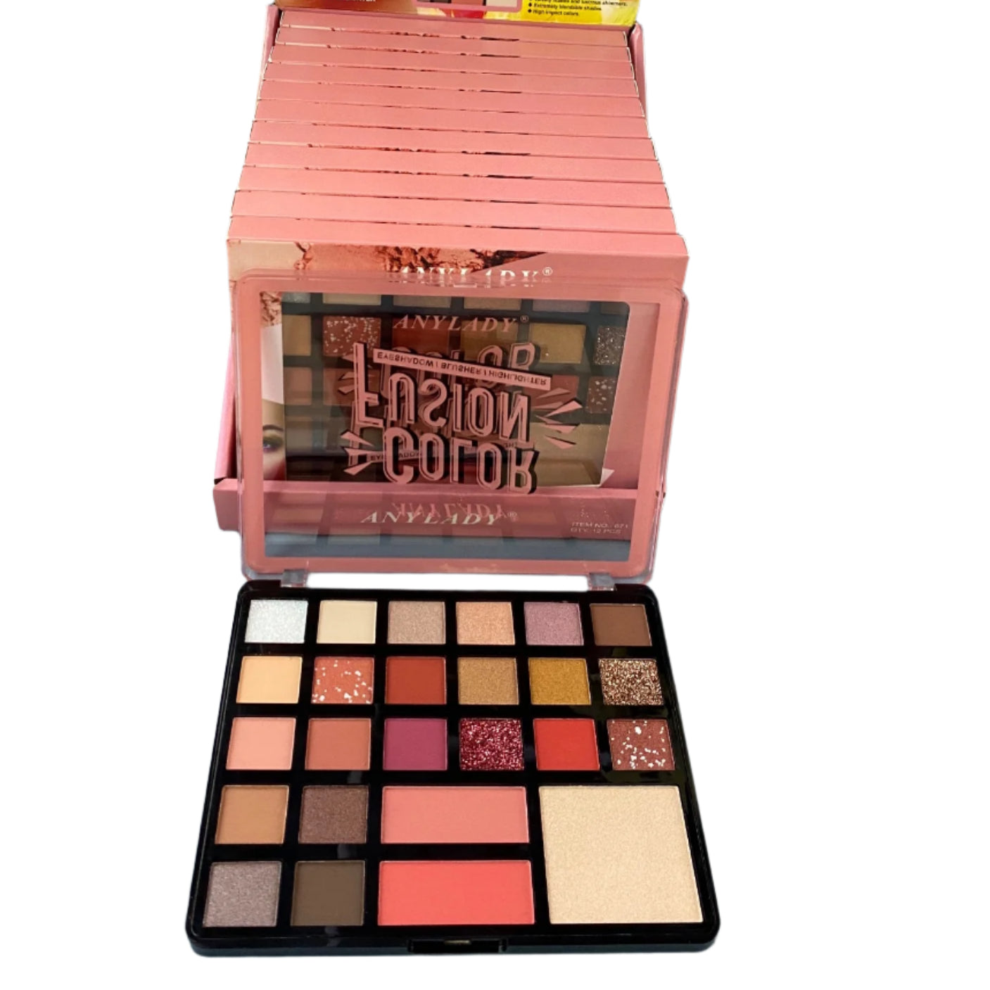 Paleta de sombra - 25 tonos