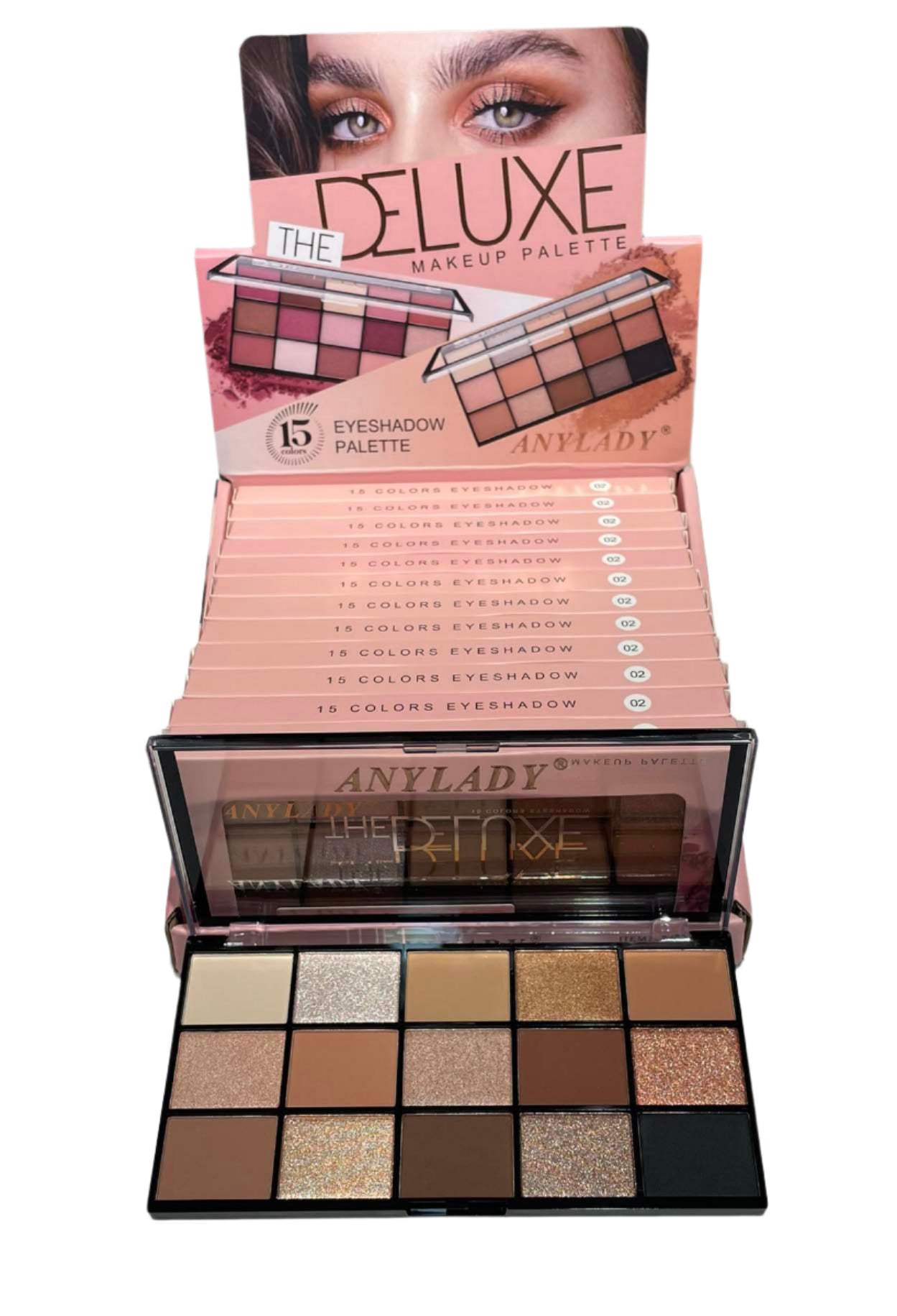 Maquillaje sombras-Anylady deluxe 37350