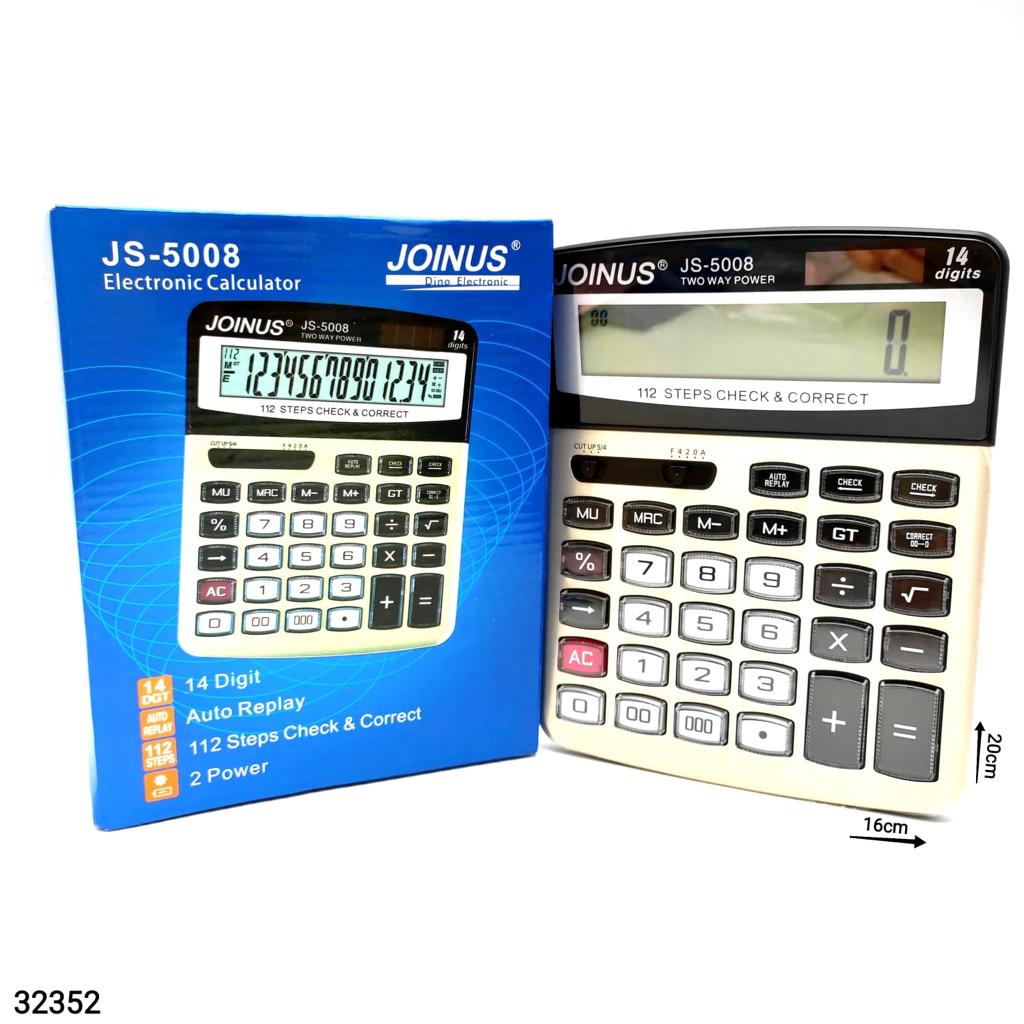 Calculadora 14 digitos JS-5008 32352 JOINUS