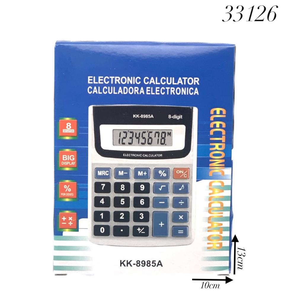 Calculadora 8 digitos KK-8985A 33126