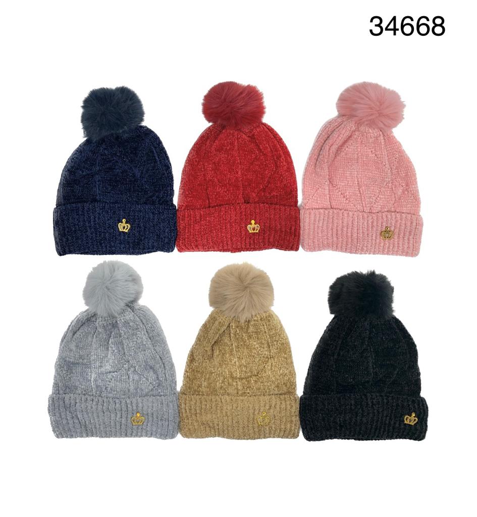 Gorra Femenina con pelo