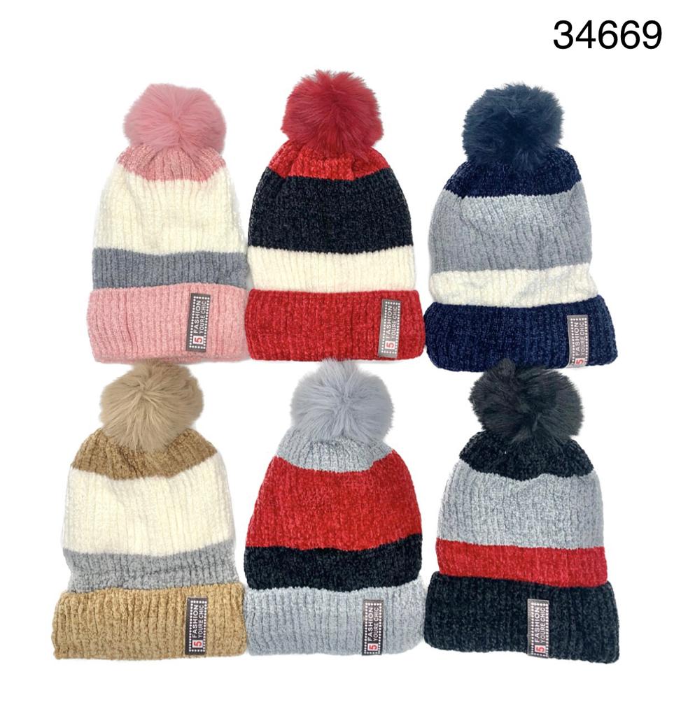 Gorra Femenina con pelo