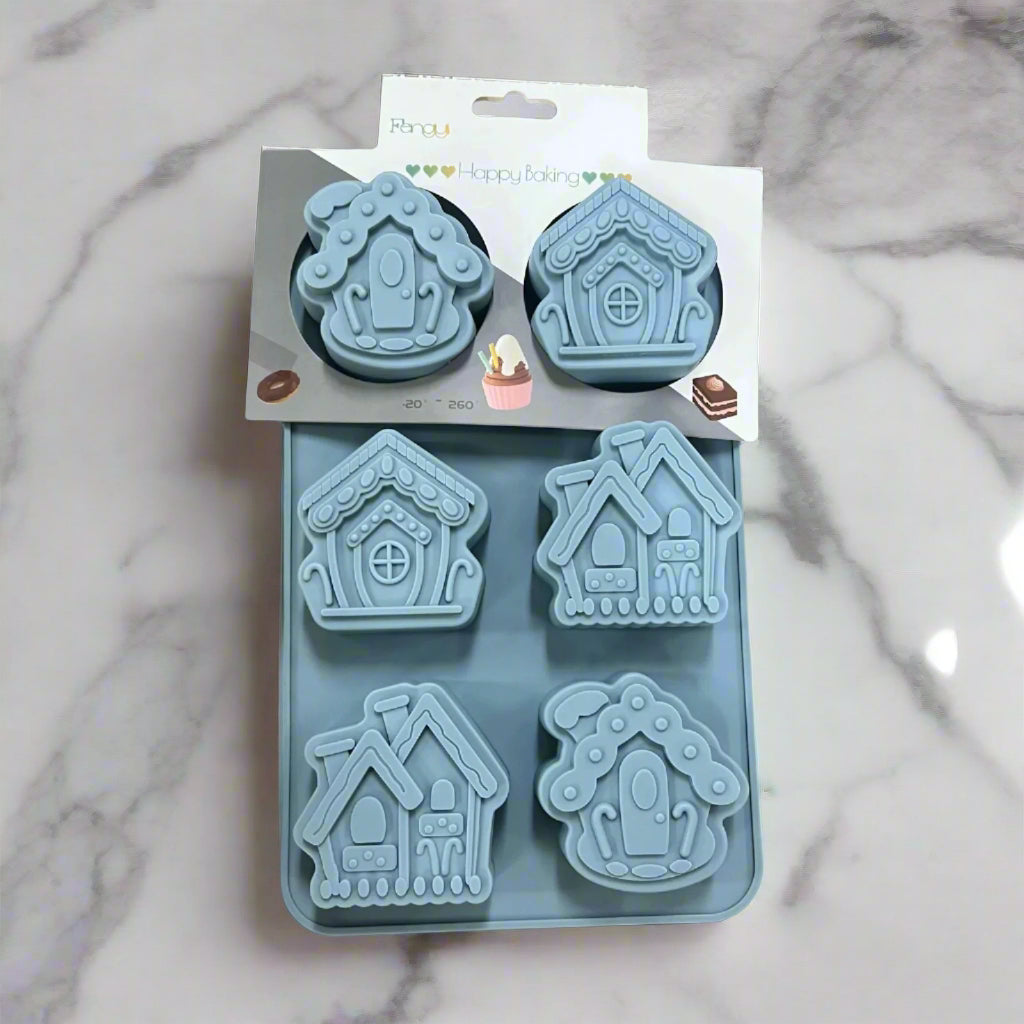 Molde para torta de silicona - casa 37370