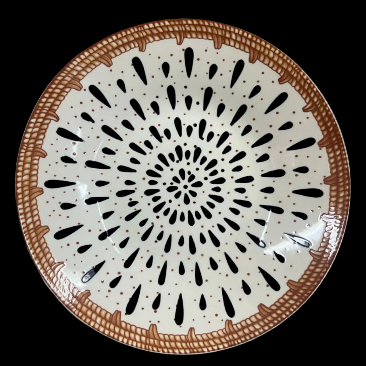 Plato porcelana hondo - 20cm 34182