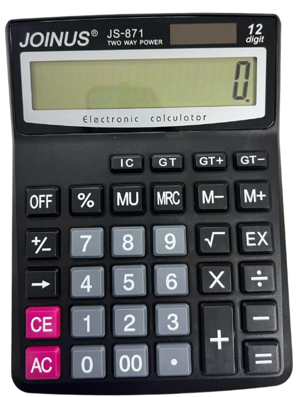 Calculadora 12 digitos JS-871/32356