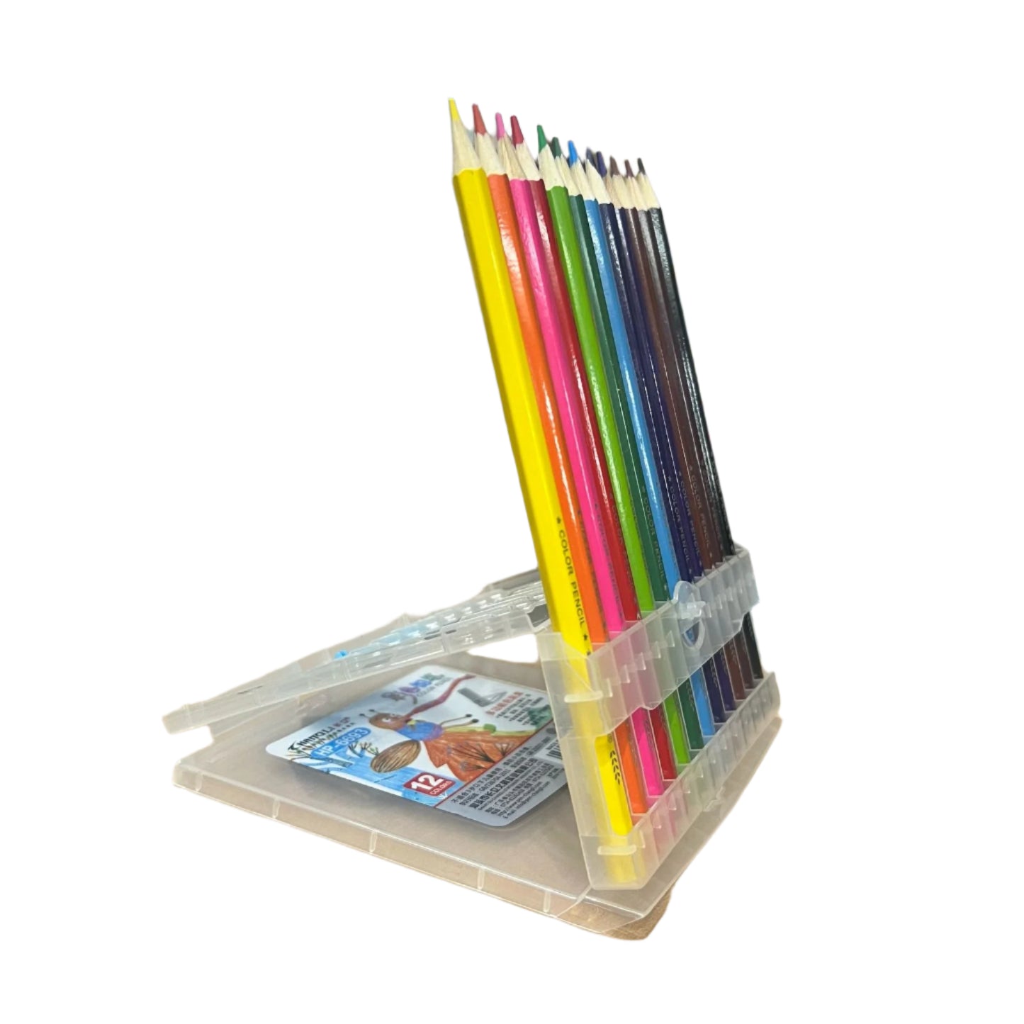 Lapiz de 12 colores con estuche
