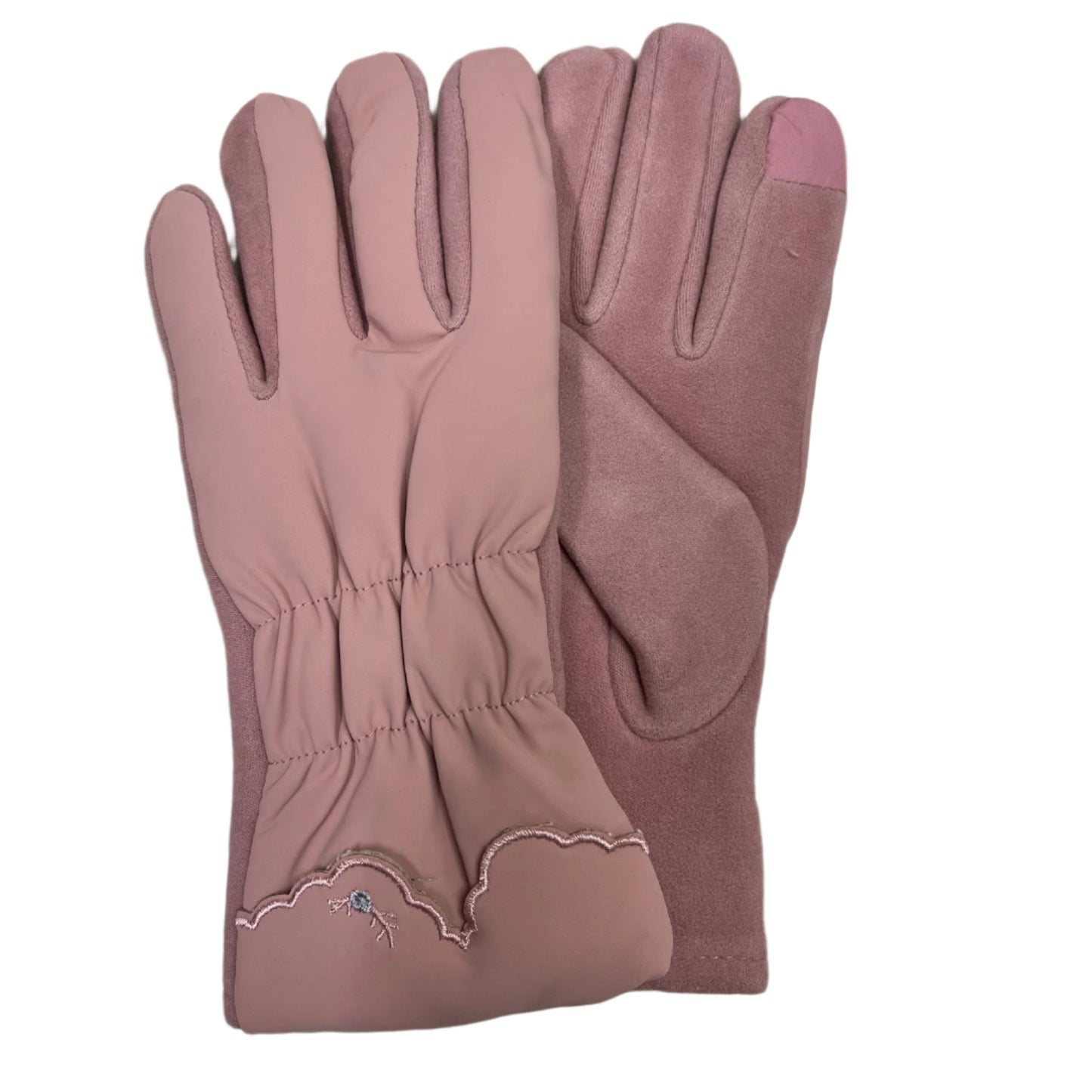Guante femenino peludo TOUCH