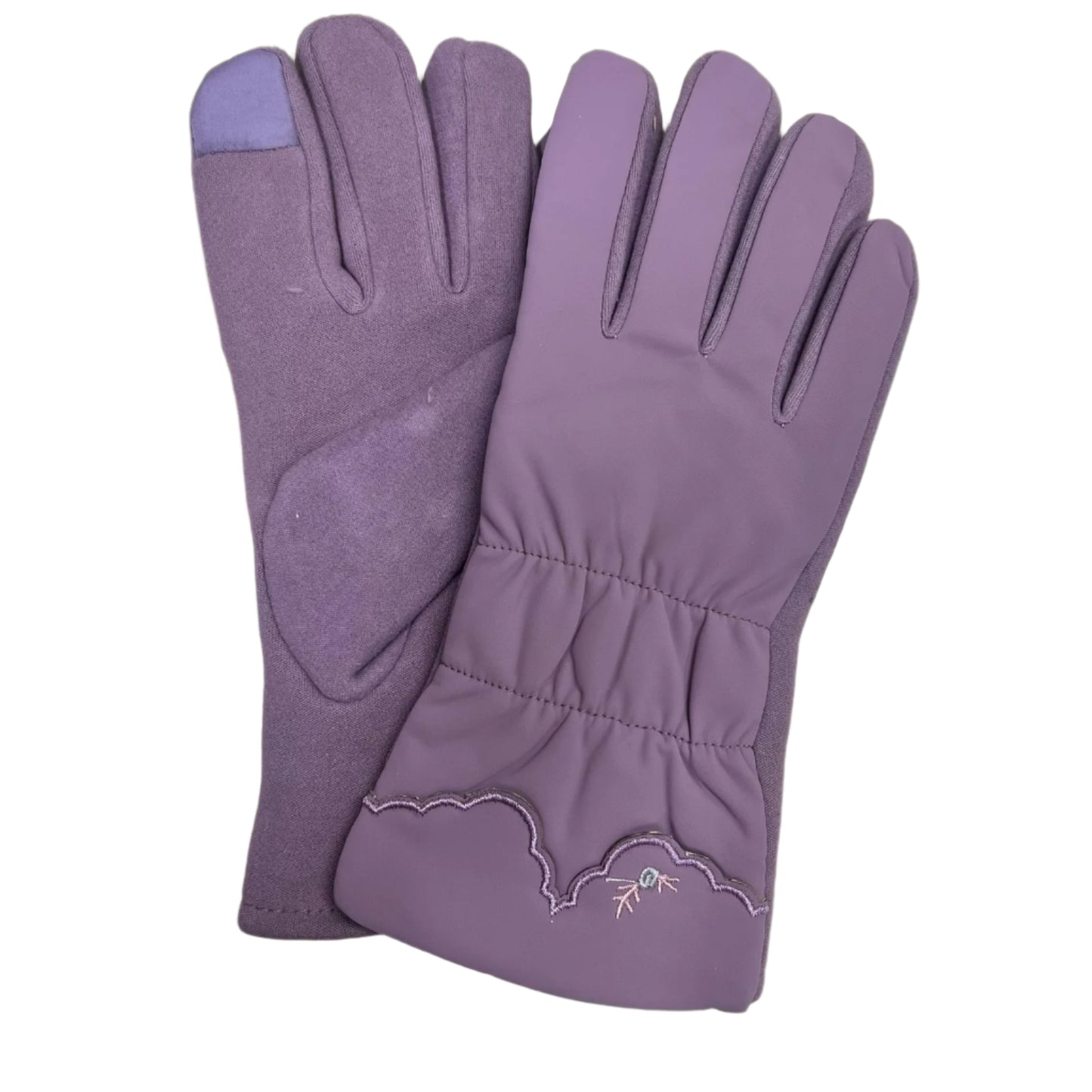 Guante femenino peludo TOUCH