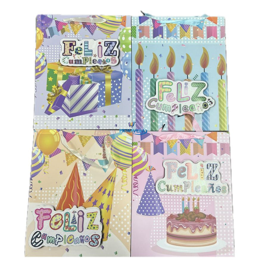 Bolsa p/ regalo 3D - Mediano
