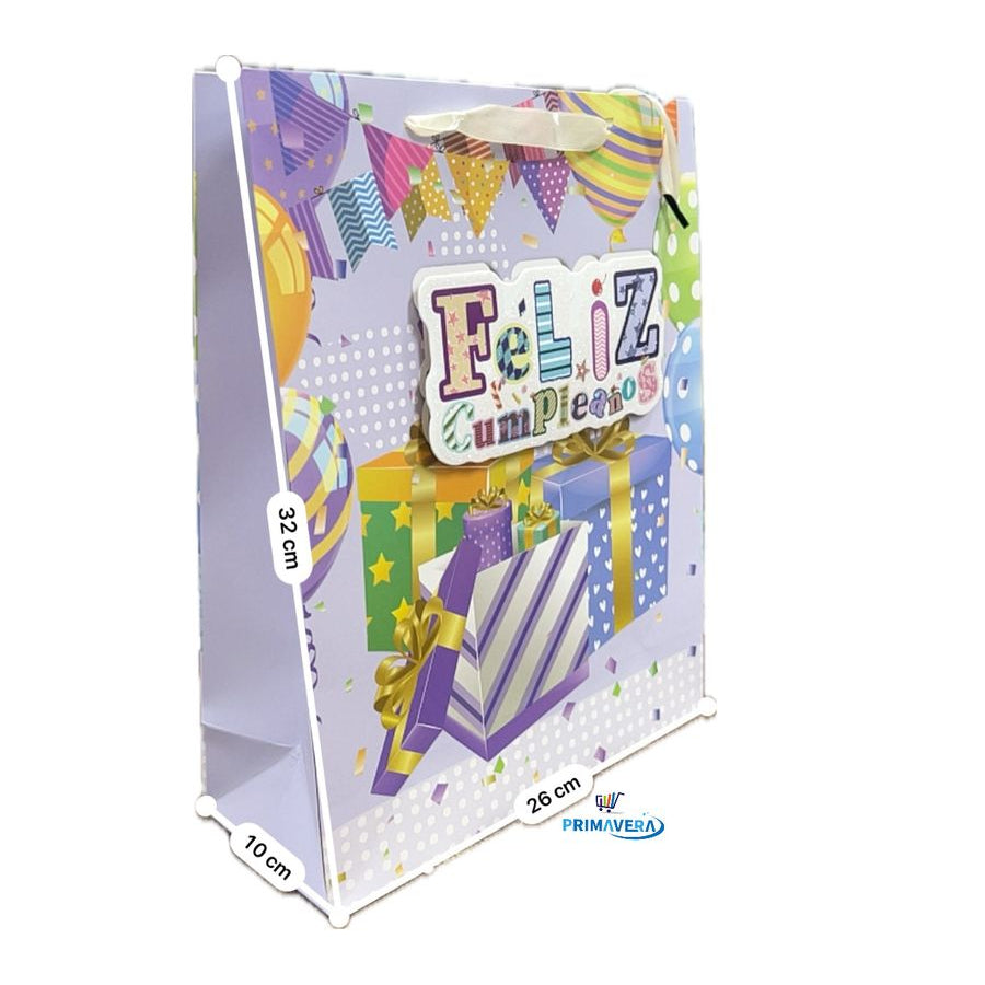 Bolsa p/ regalo 3D - Mediano
