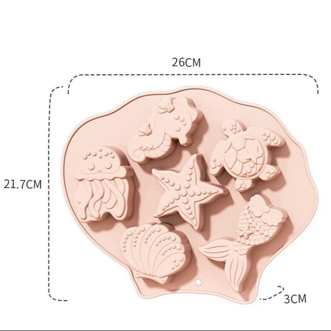 Molde para torta de silicona