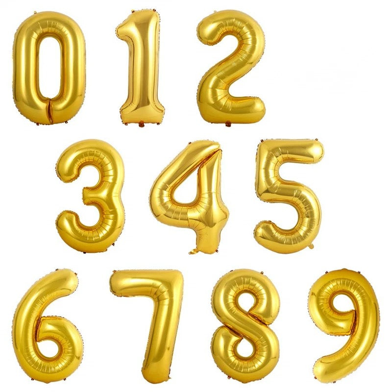 Globo Numeros 32"
