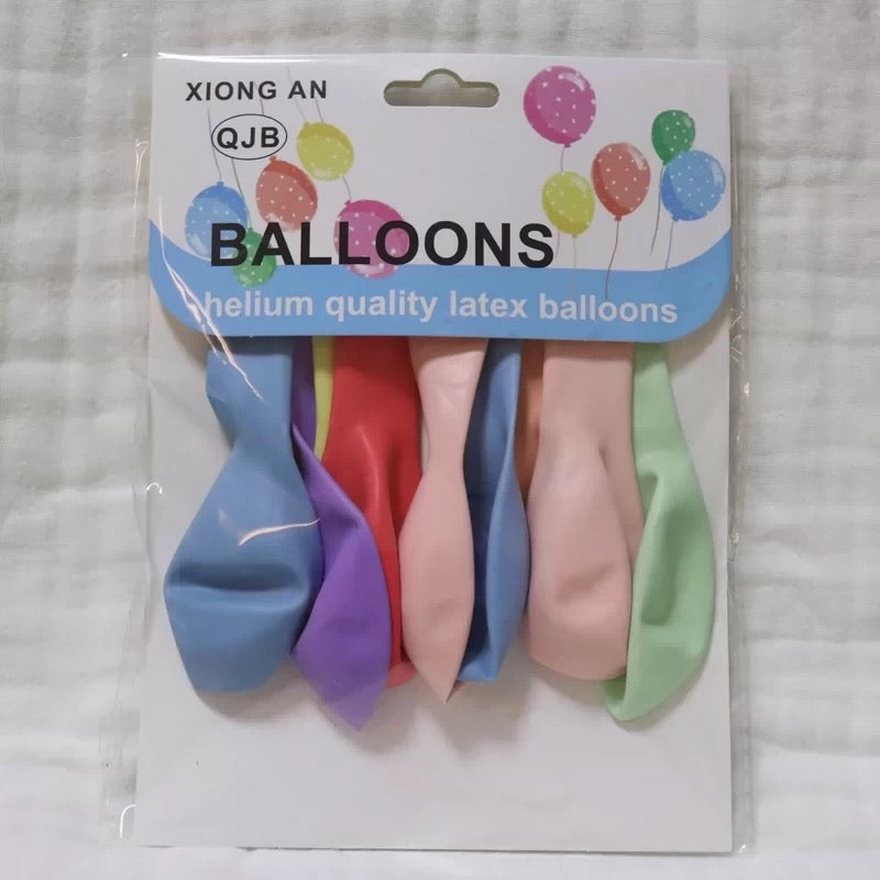 Globo 6pcs - Color Pastel