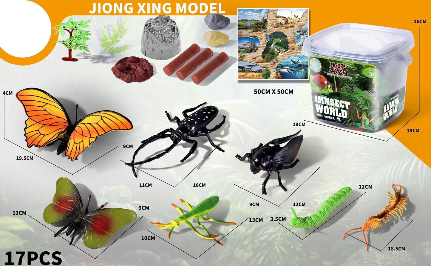 Animal insectos kit en valde (KC716-6)