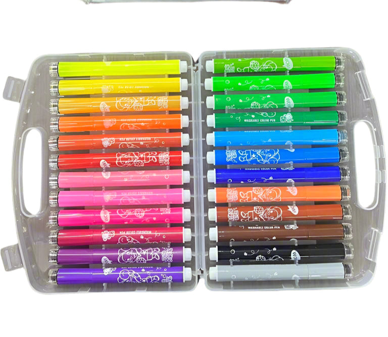 Pincel 24 colores con sello