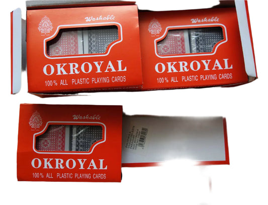 NAIPE PLASTICO OKROYAL