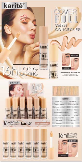 Corrector liquido karite 37129