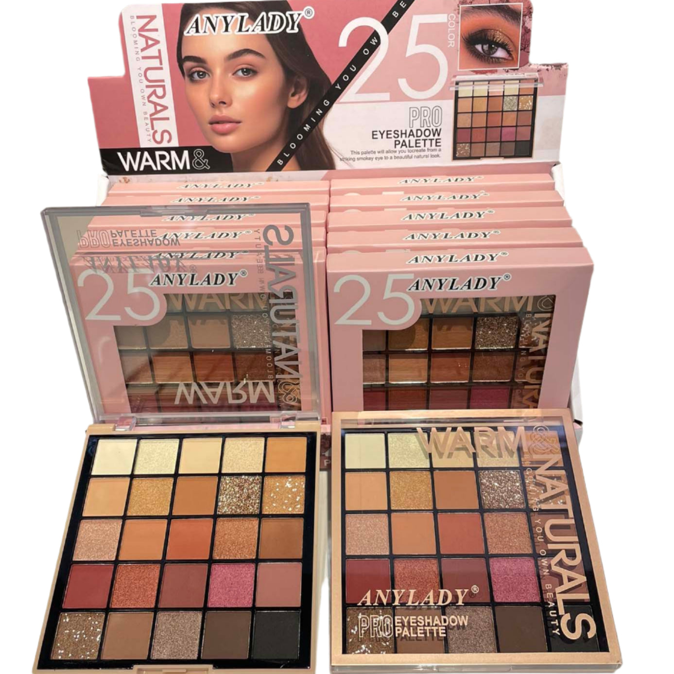 Paleta de sombra - 25 tonos