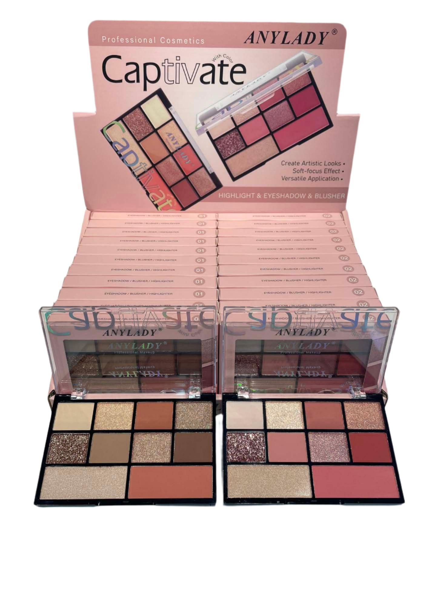 Maquillaje sombras-Anylady 37330