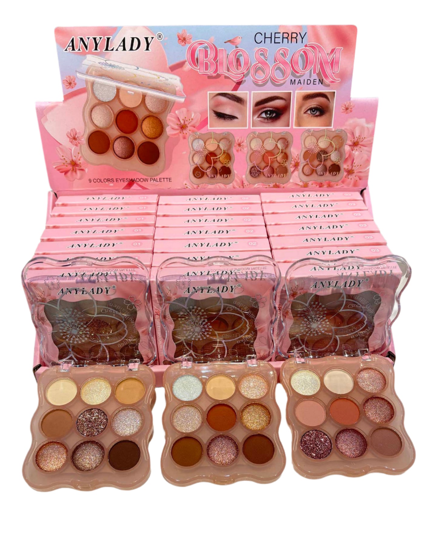 Maquillaje sombras-Anylady 37355