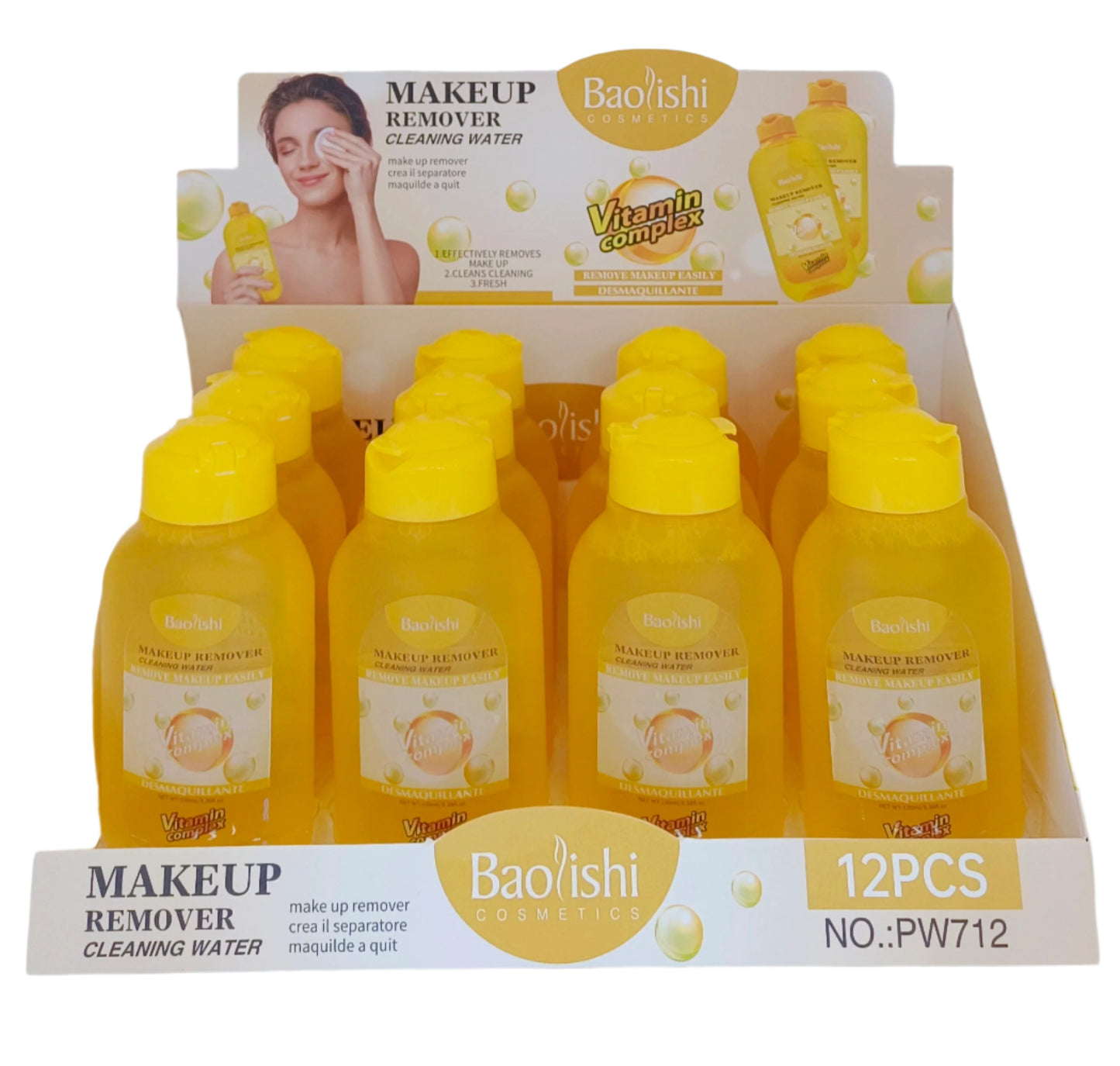 Removedor Maquillaje Vitamina - unitario