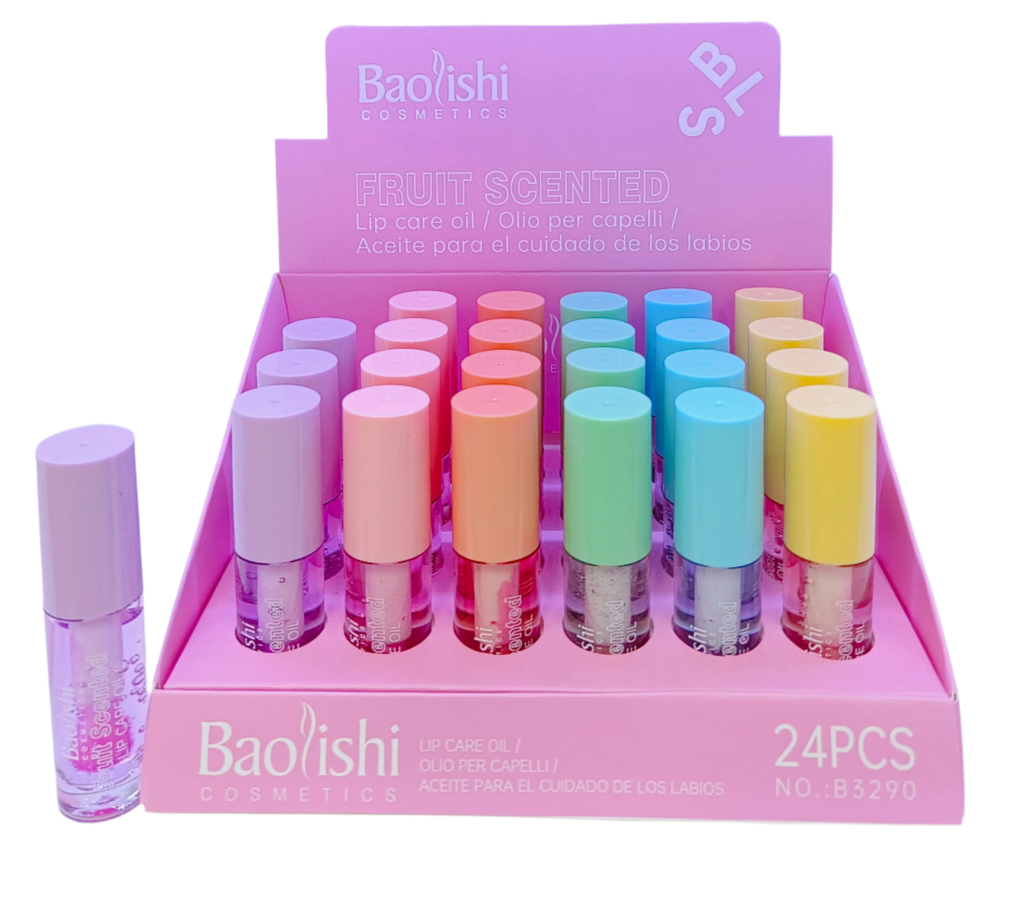 Labial gloss con PH frutas - unitario