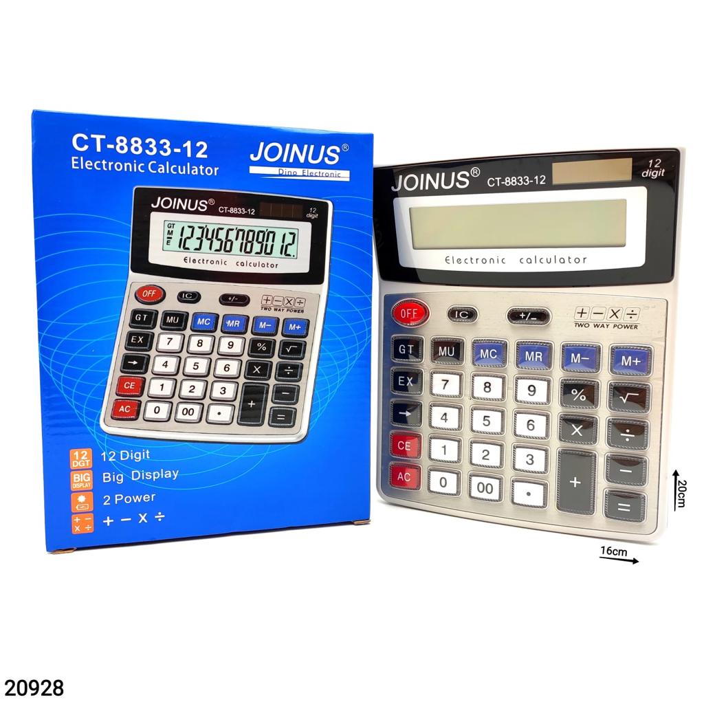 CALCULADORA 12DIGITO CT-8833-12 20928