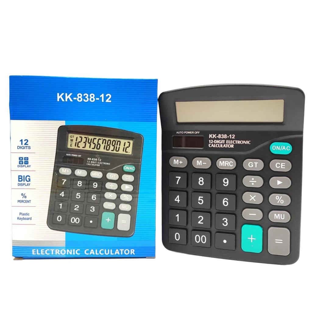 Calculadora 12 digitos KK-838-12 32173