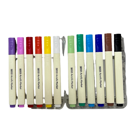 Pincel Marcador 12pcs