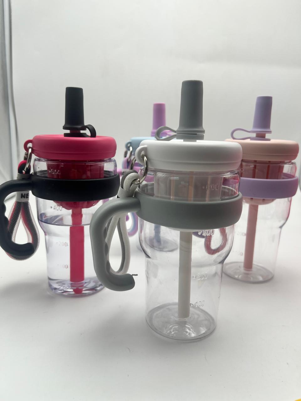 Termo con pajita 600ml