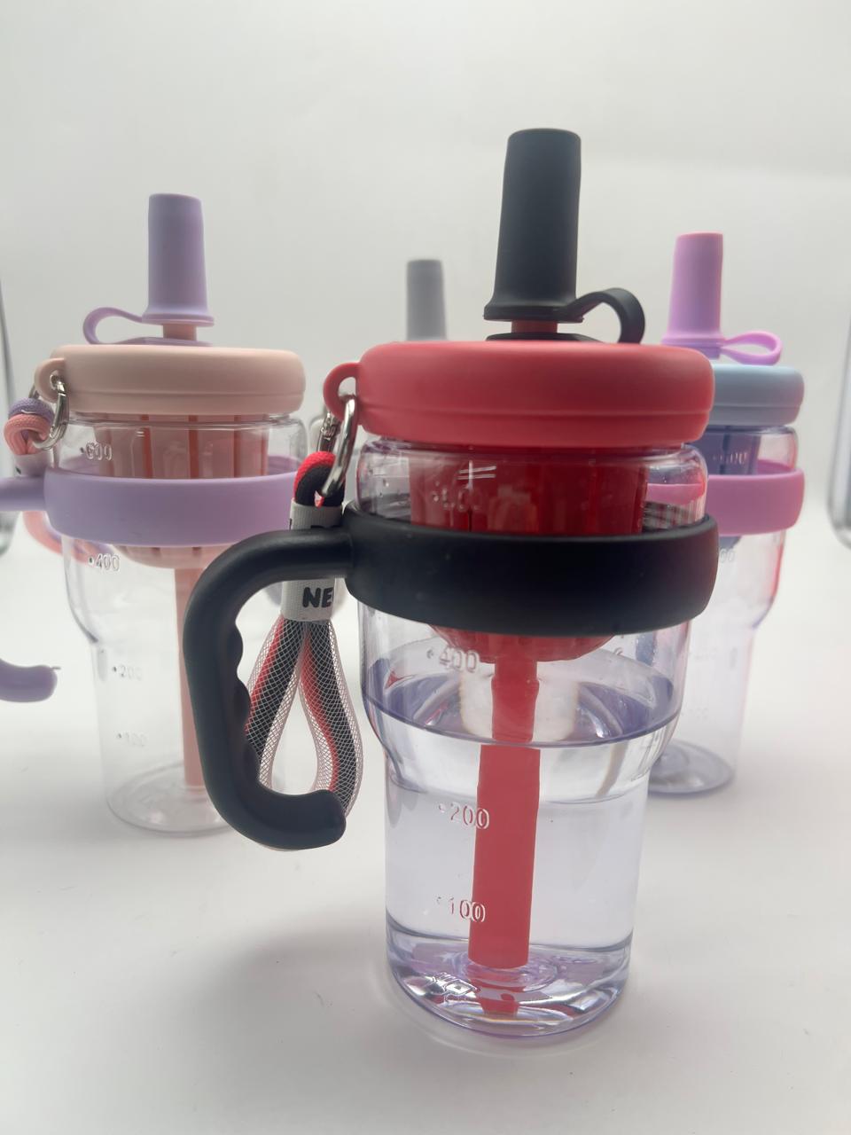 Termo con pajita 600ml