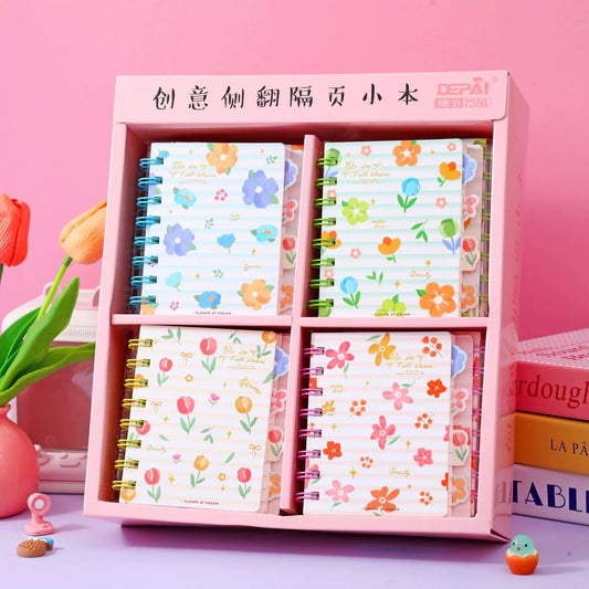 Agenda flores 80 Hojas