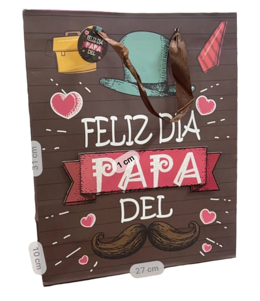 Bolsa p/ Regalo Mediano - Papa